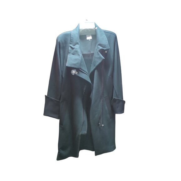 Cabi Womens Bianca Renaissance Sz XS Coat Jacket Dark Academia Minimalist Matrix - Picture 5 of 11